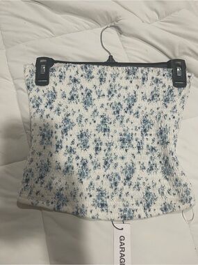 Garage Floral Tube Top